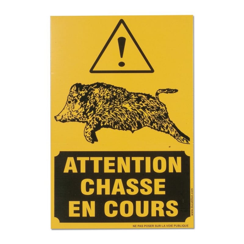 Prenez garde, la chasse bat son plein !