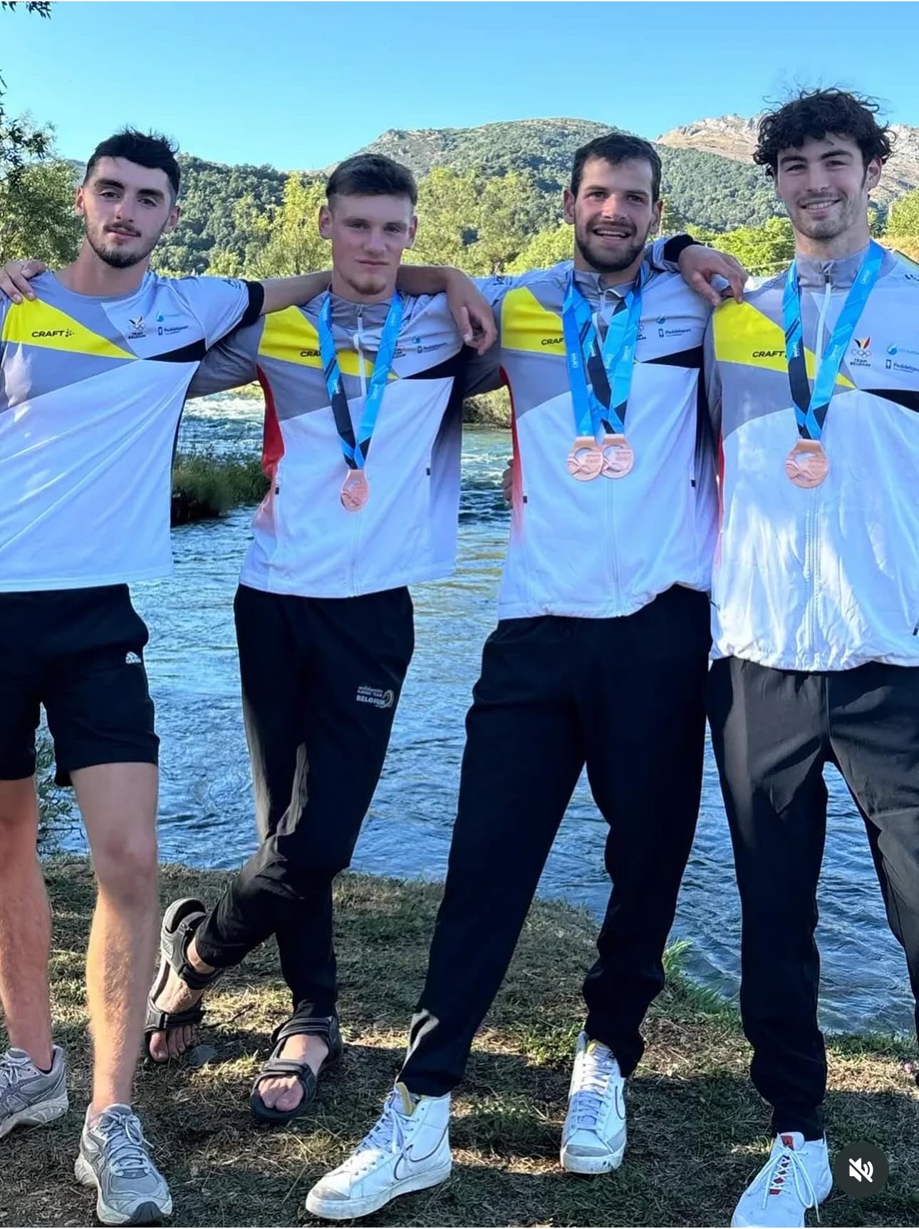 Championnats d’Europe Seniors de Descente Classique et Sprint : Retour de l’équipe avec 3 médailles !
